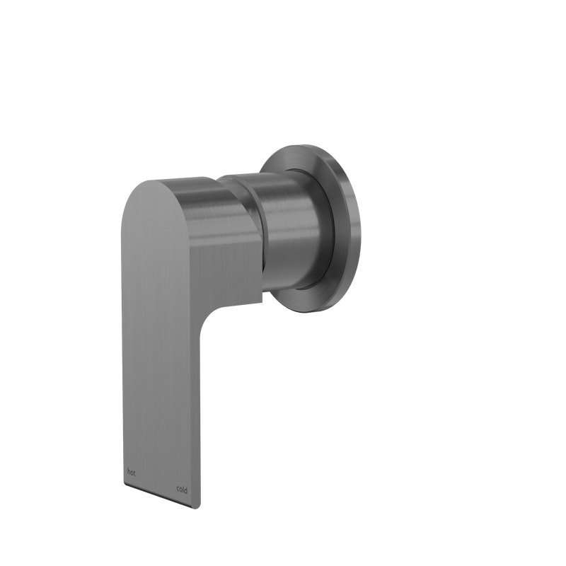 Bianca Shower Mixer 60mm Plate Gun Metal