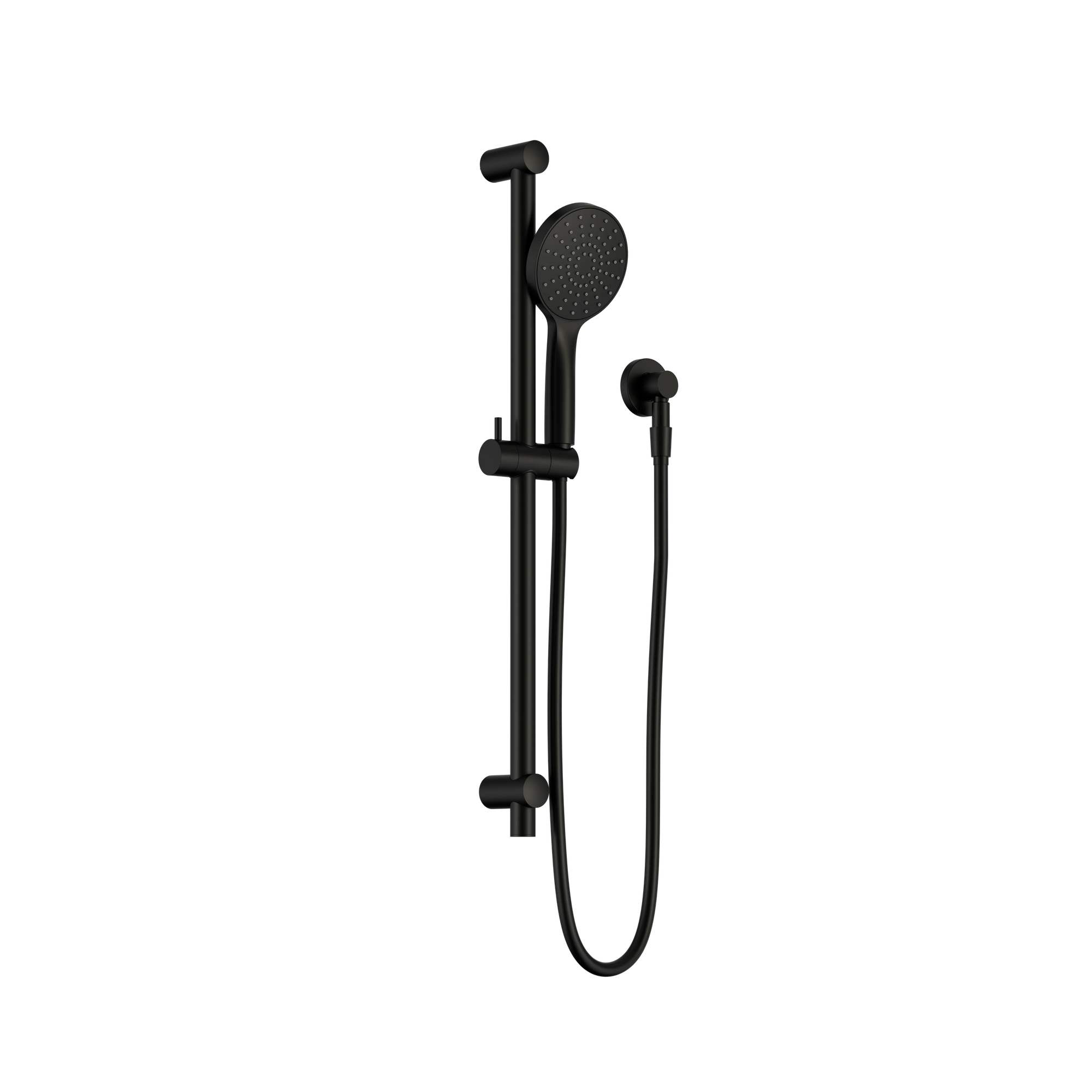 Dolce II Rail Shower Matte Black