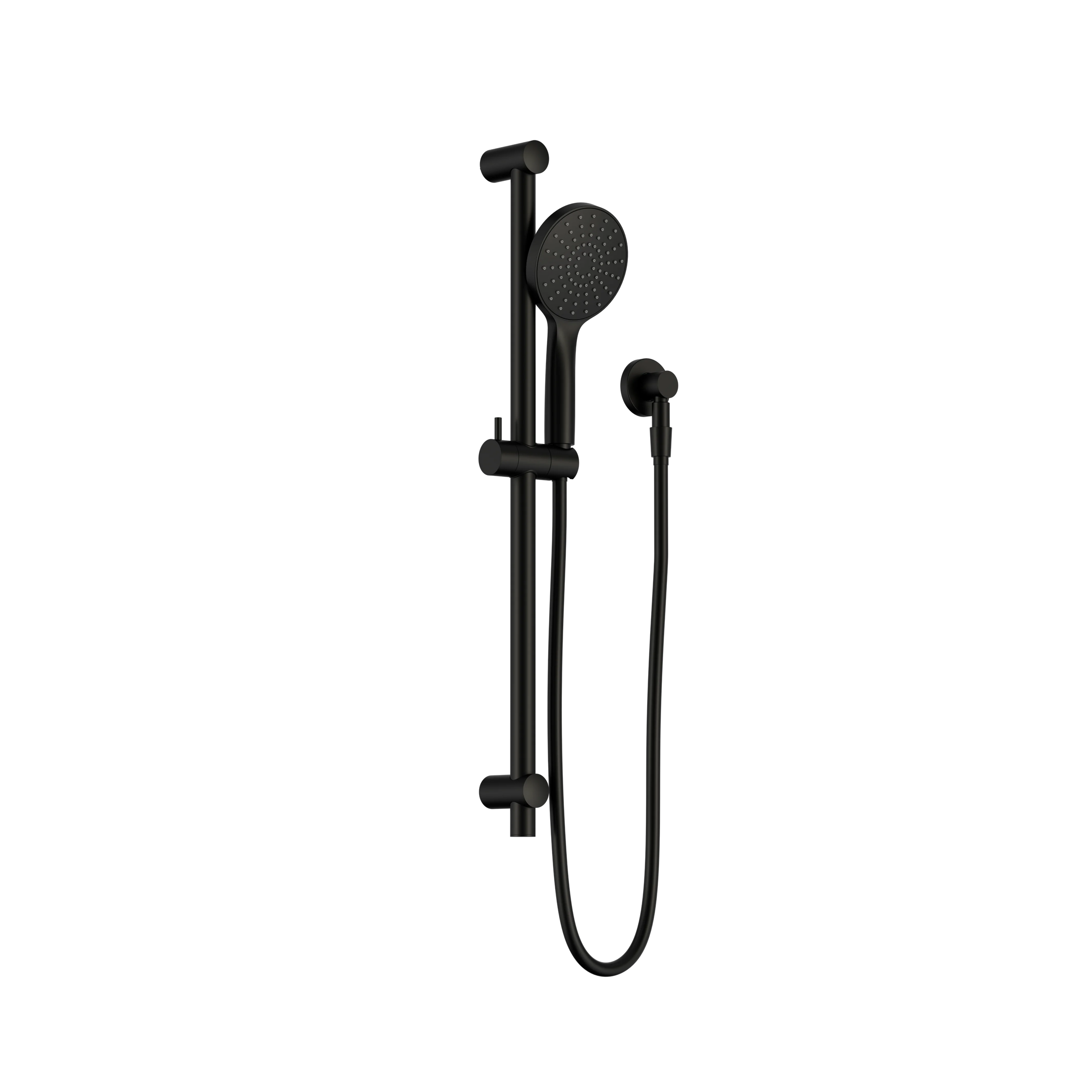 Dolce II Rail Shower Matte Black