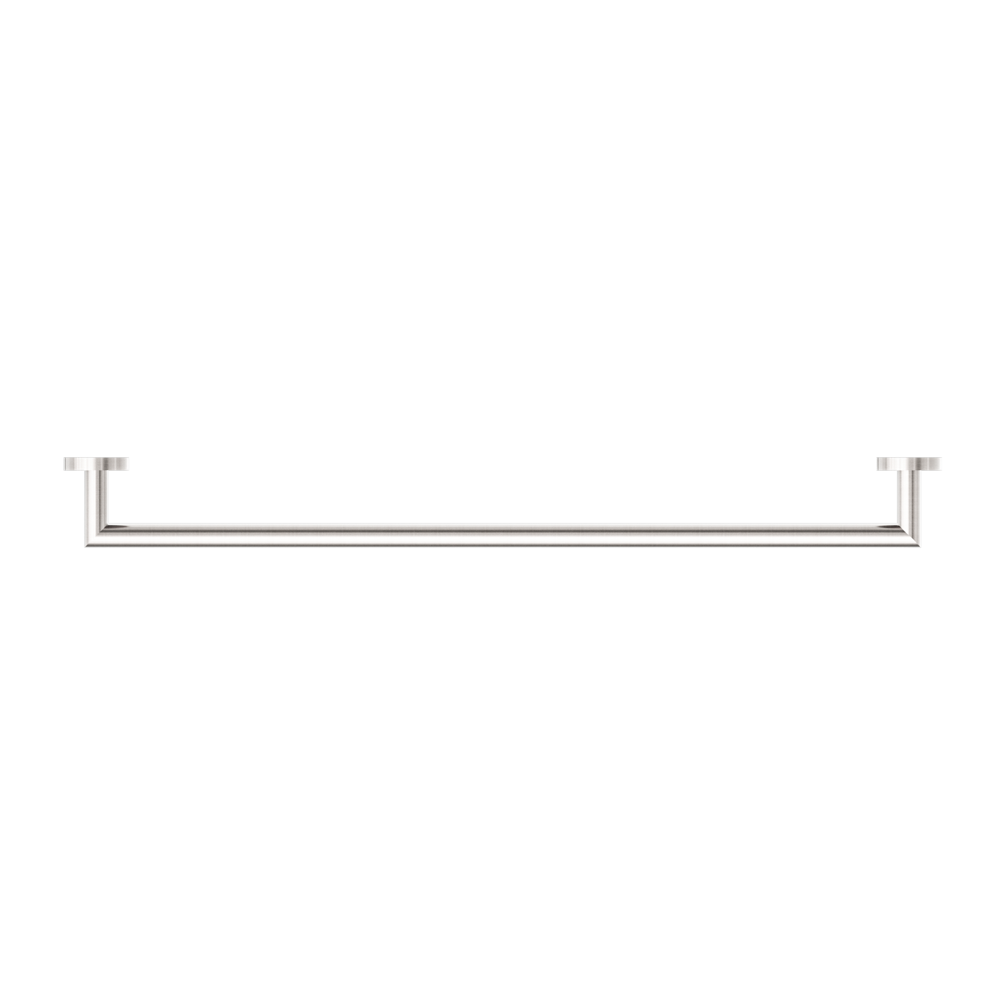 Dolce Single Towel Rail 700mm Brushed Nickel