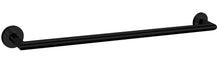 Dolce Single Towel Rail 700mm Matte Black