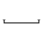 Dolce Single Towel Rail 700mm Matte Black
