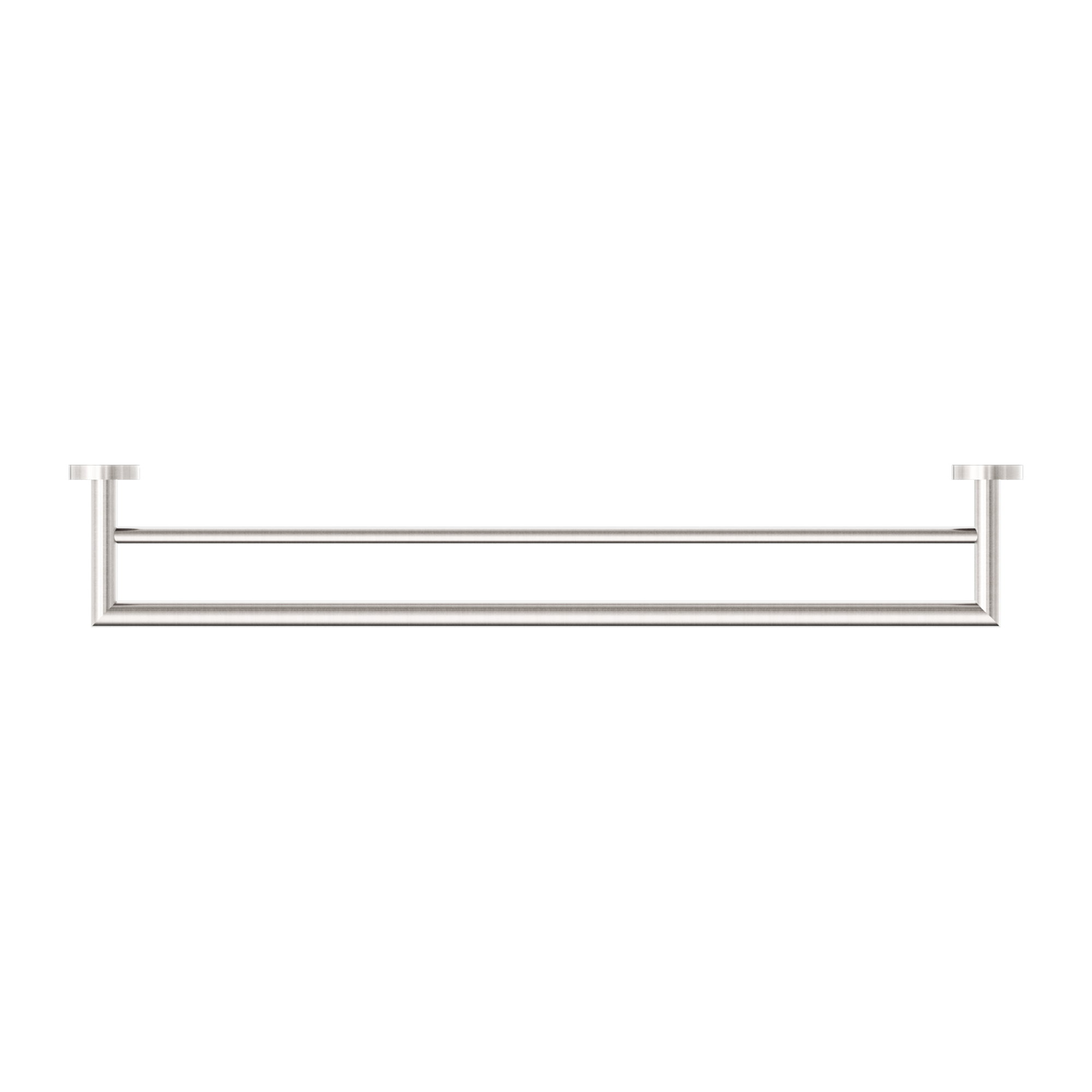 Dolce Double Towel Rail 700mm Brushed Nickel