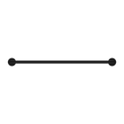 Dolce Double Towel Rail 700mm Matte Black