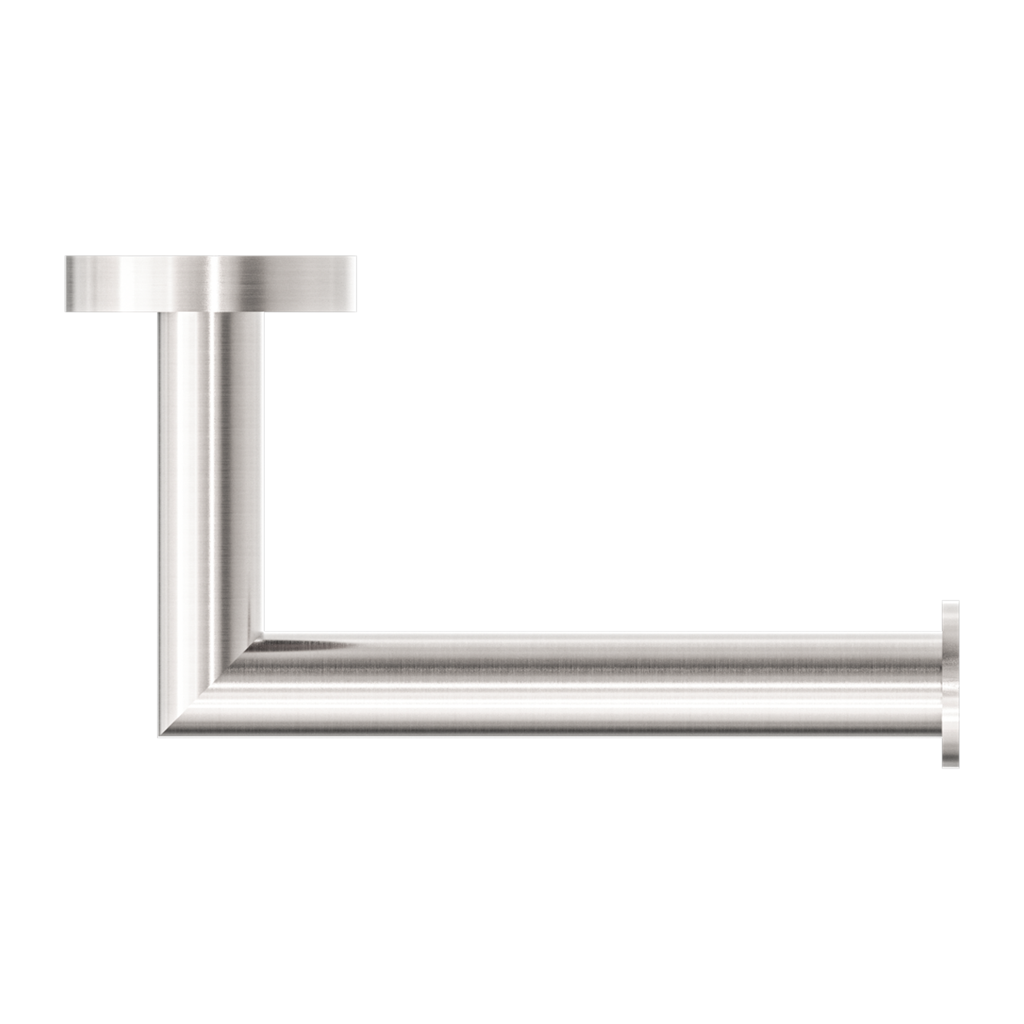 Dolce Toilet Roll Holder Brushed Nickel
