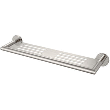 Dolce Metal Shower Shelf Brushed Nickel