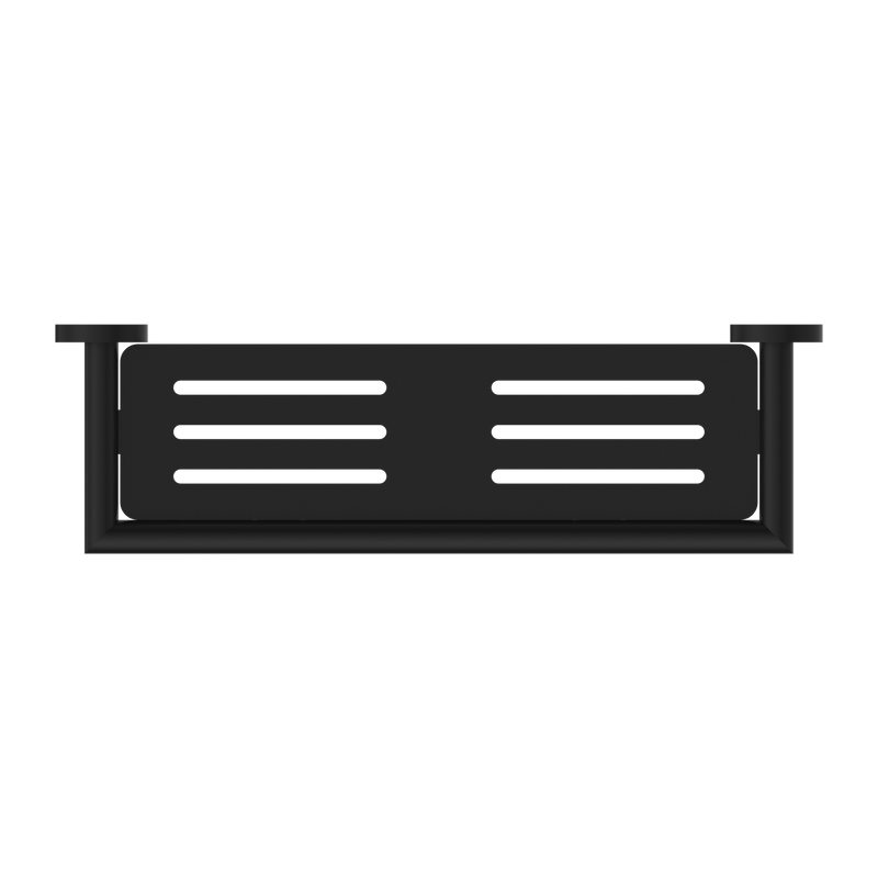 Dolce Metal Shower Shelf Matte Black
