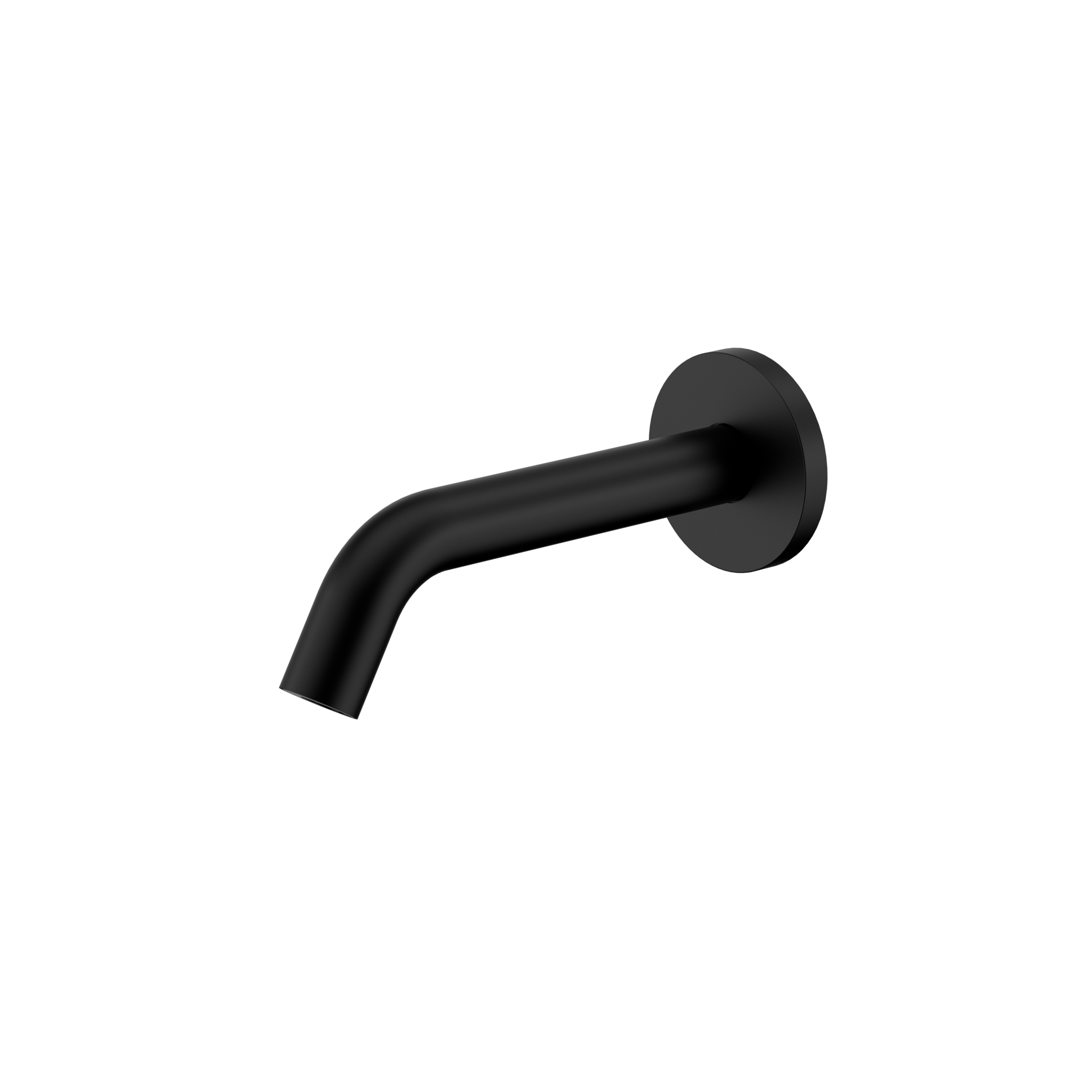 Mecca Wall-Mounted Sensor Tap with 80mm Wall Plate Matte Black