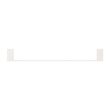 Celia Single Towel Rail 600mm Brushed Nickel