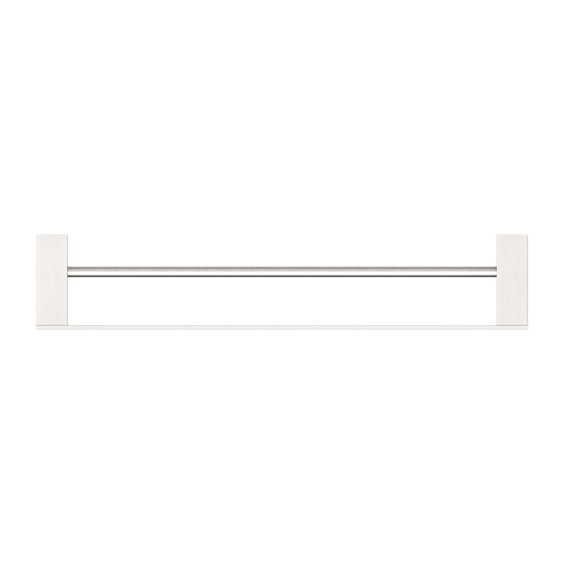 Celia Double Towel Rail 600mm Brushed Nickel