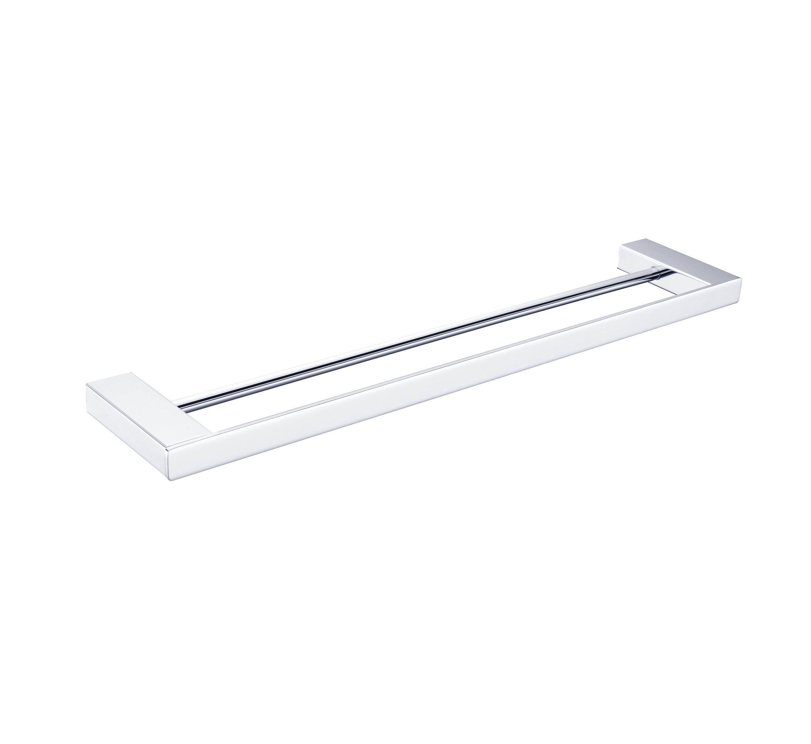 Celia Double Towel Rail 600mm Chrome