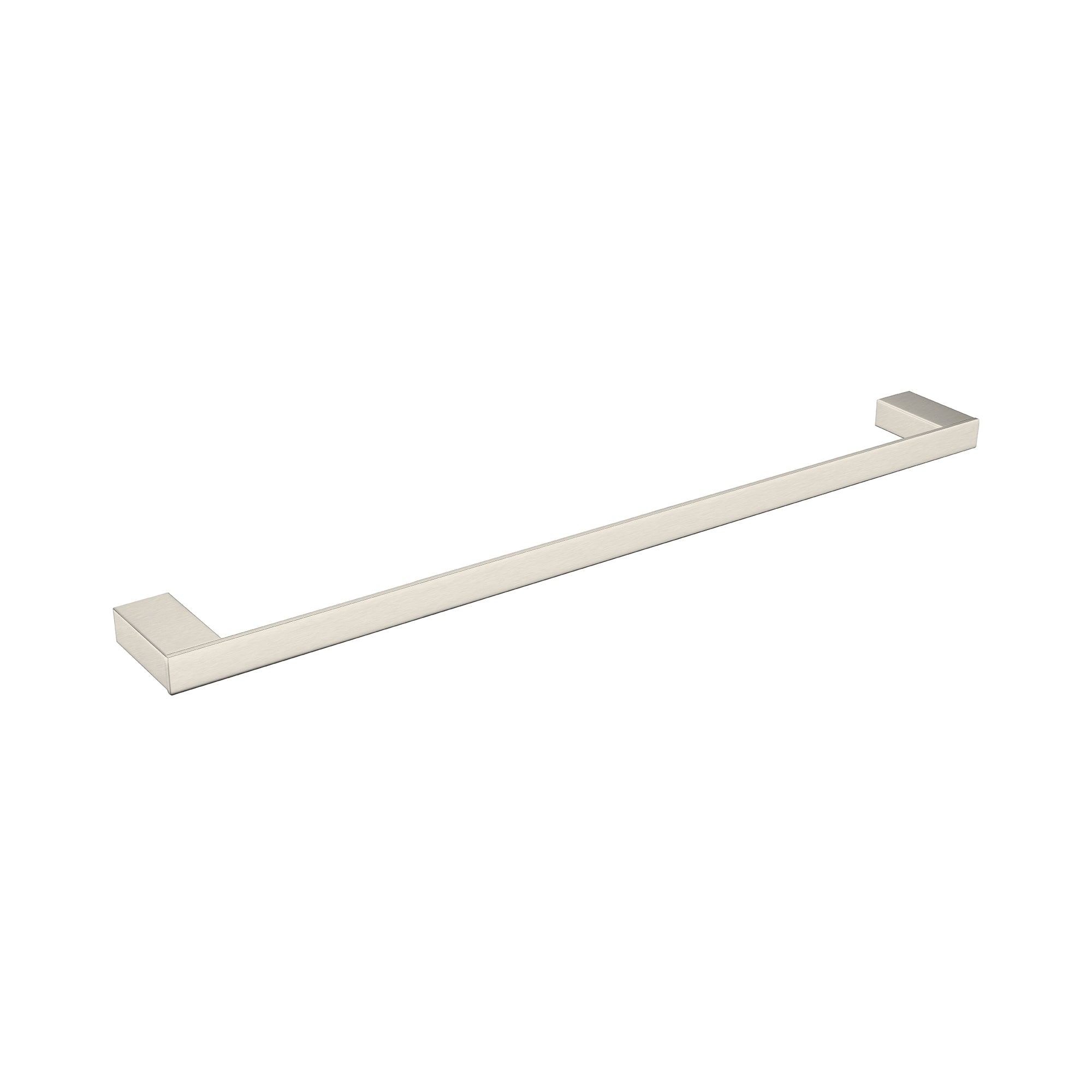 Celia Single Towel Rail 800mm Brushed Nickel