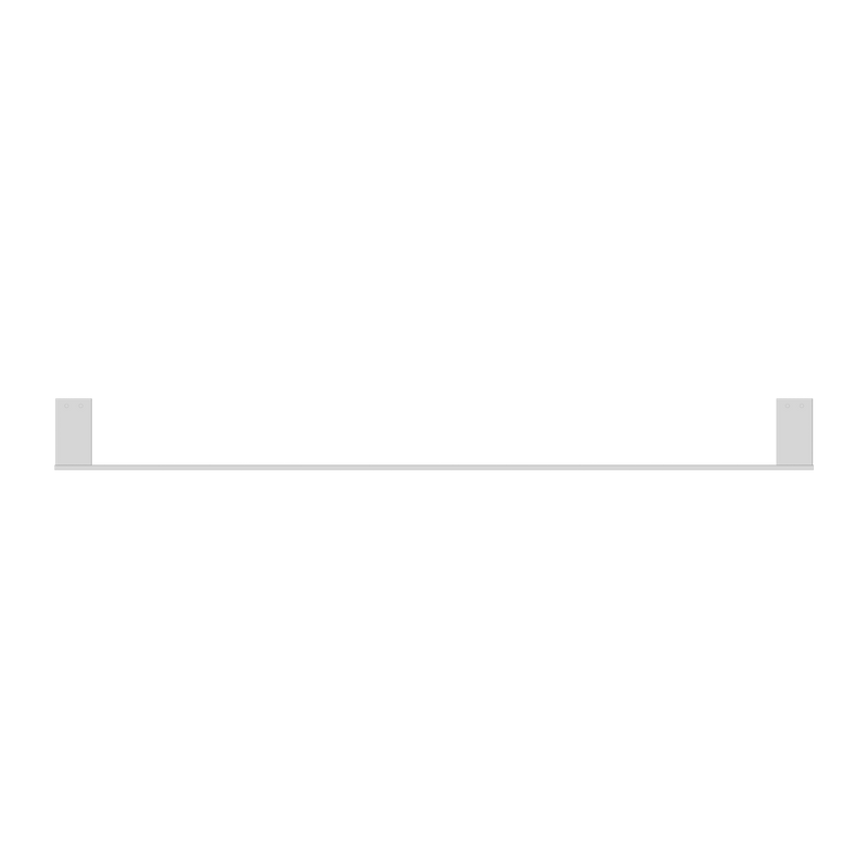 Celia Single Towel Rail 800mm Chrome