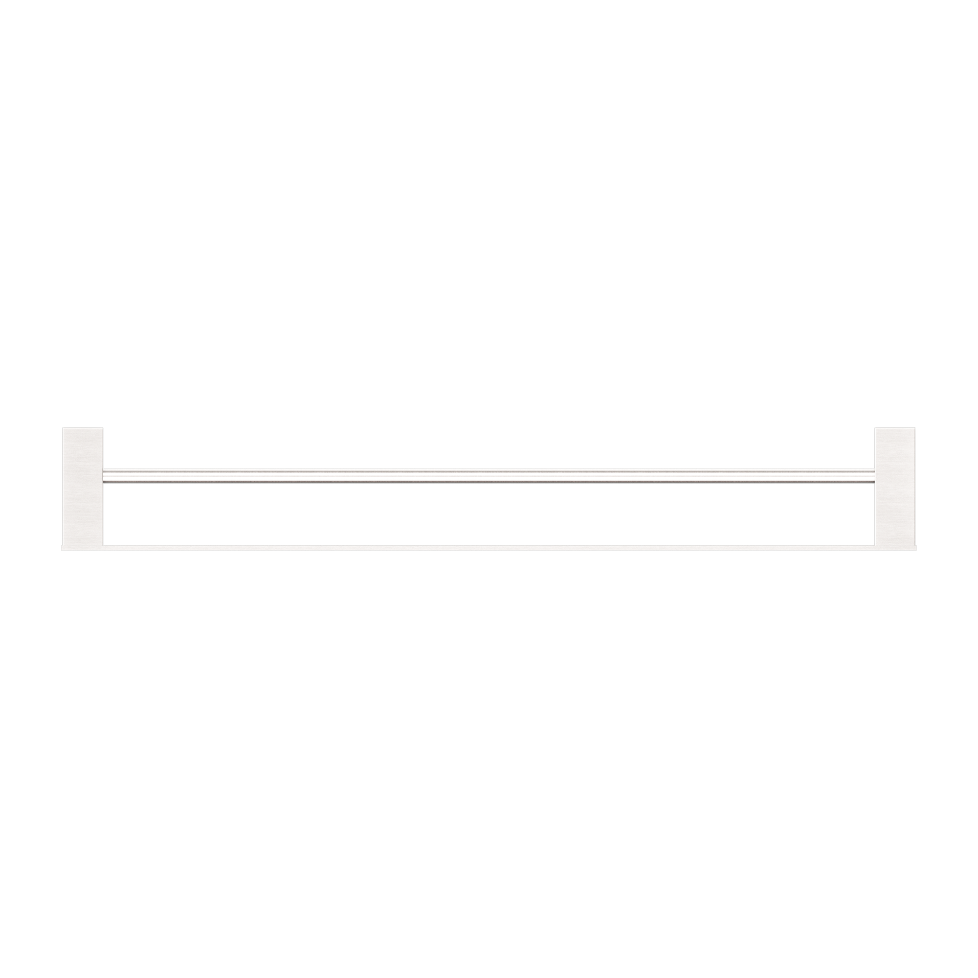 Celia Double Towel Rail 800mm Brushed Nickel