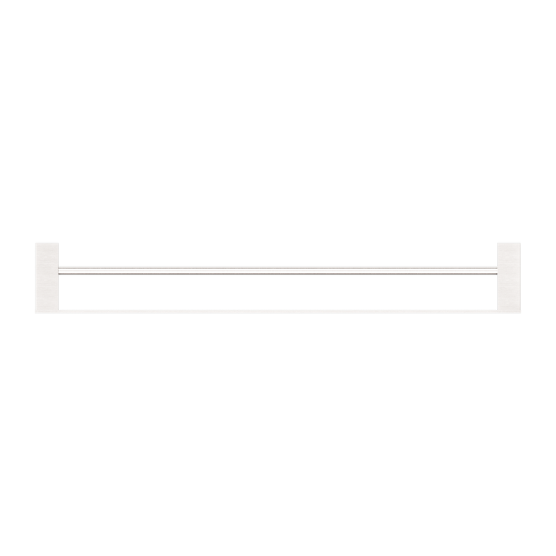 Celia Double Towel Rail 800mm Brushed Nickel