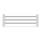Celia Towel Rack Chrome