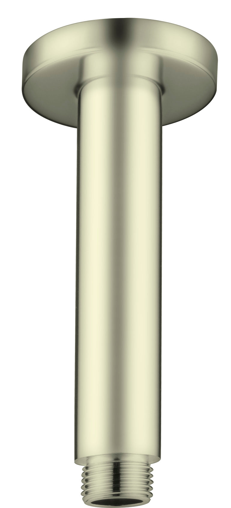 Round Ceiling Arm 100mm Length Brushed Gold