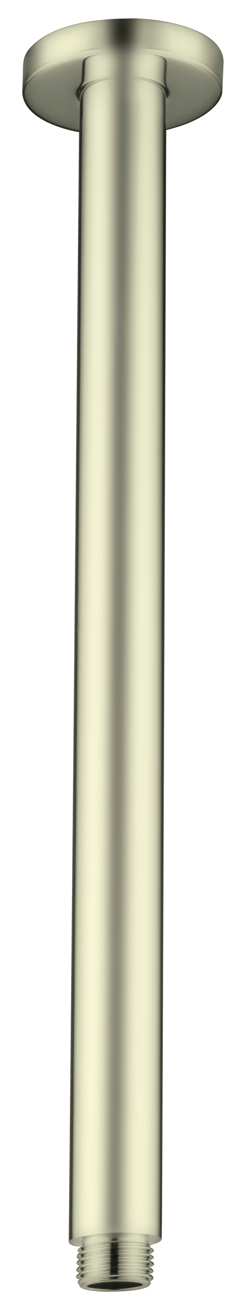 Round Ceiling Arm 300mm Length Brushed Gold