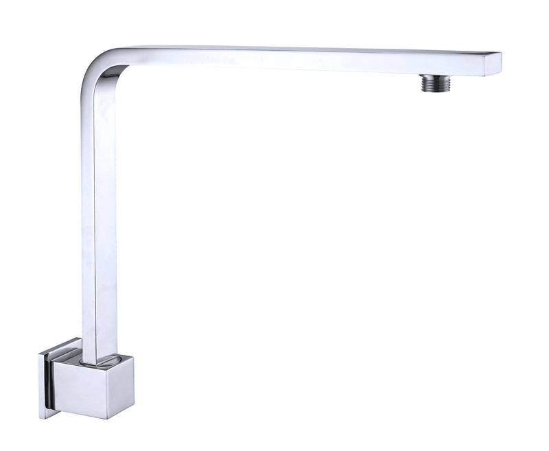 Square Swivel Shower Arm Chrome