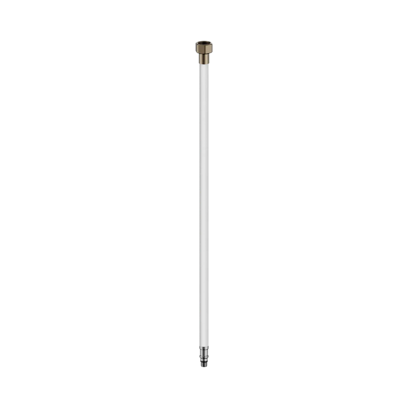 Premium Flexible Mixer Tap Hose Pair Brushed Bronze