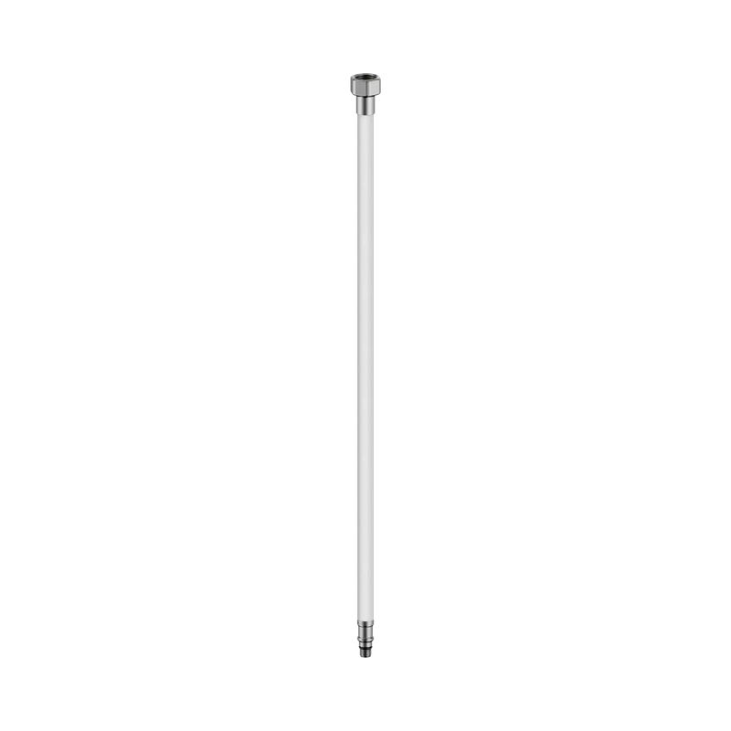 Premium Flexible Mixer Tap Hose Pair Chrome