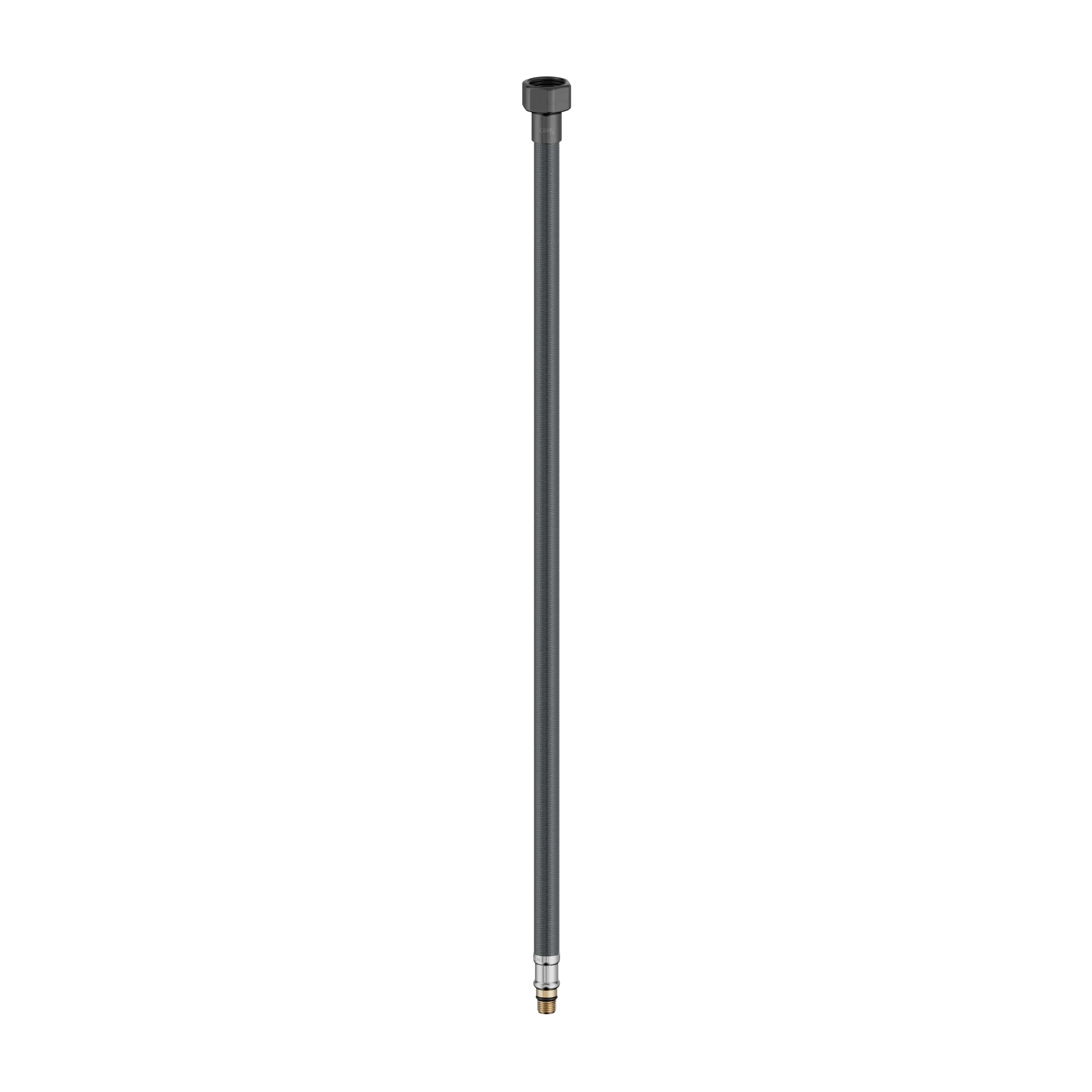 Premium Flexible Mixer Tap Hose Pair Gun Metal