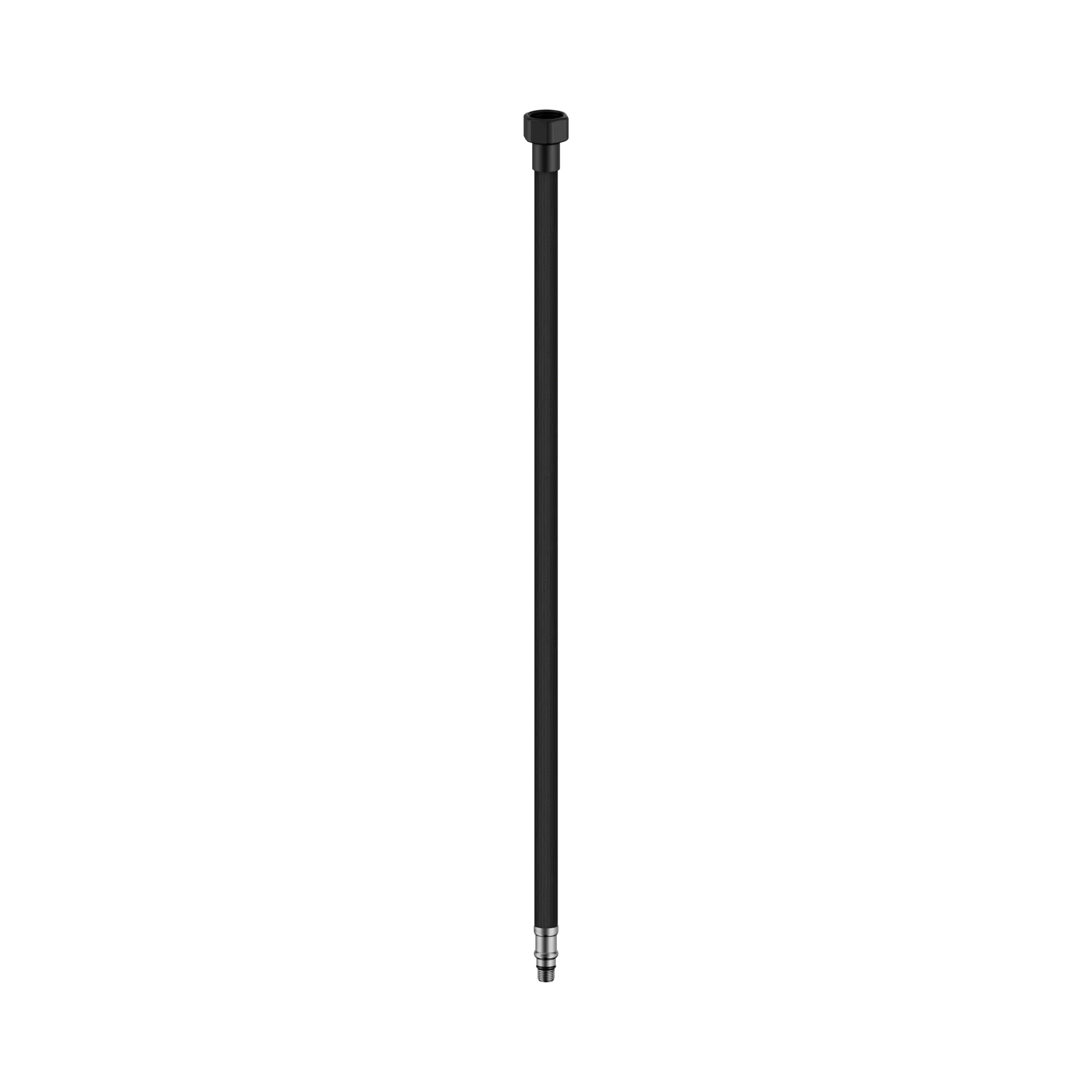 Premium Flexible Mixer Tap Hose Pair Matte Black