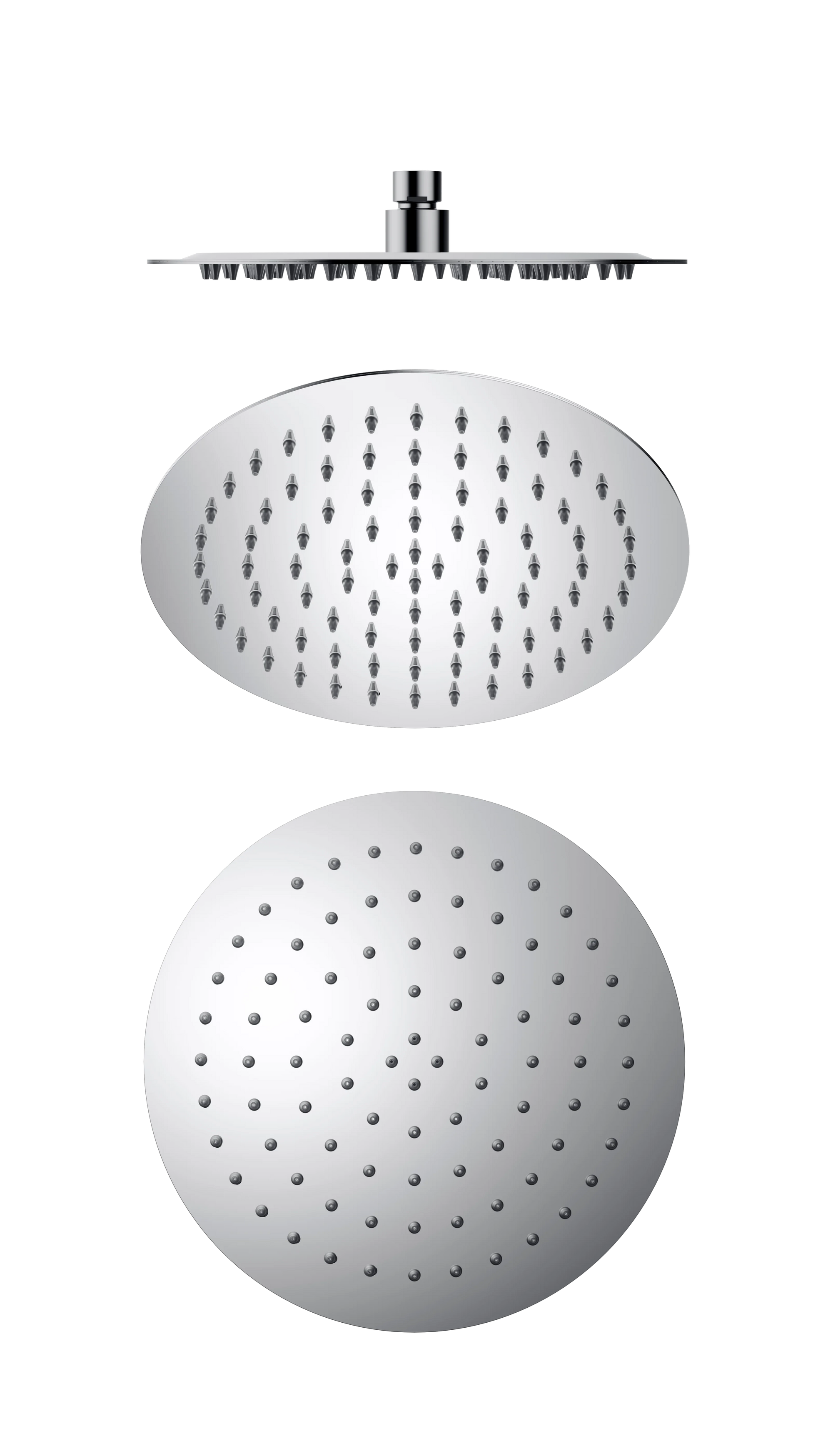 250mm Round Stainless Steel Shower Head 4 Star Rating Chrome