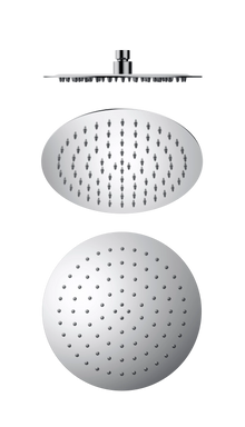 250mm Round Stainless Steel Shower Head 4 Star Rating Chrome