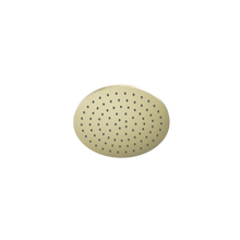 250mm Round Metal Shower Head II Brushed Gold