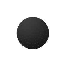 250mm Round Metal Shower Head II Matte Black