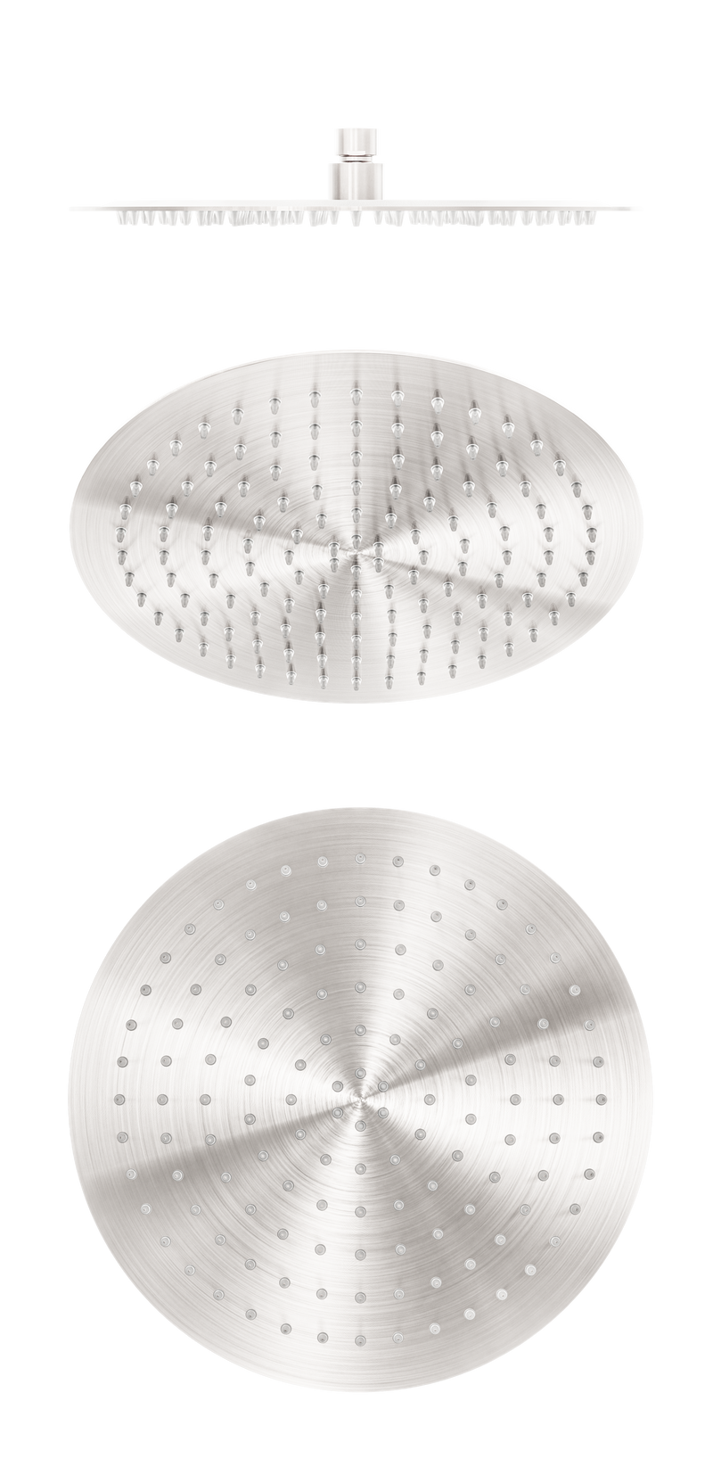 Zen SS316L 300mm Round Shower Head Brushed Nickel