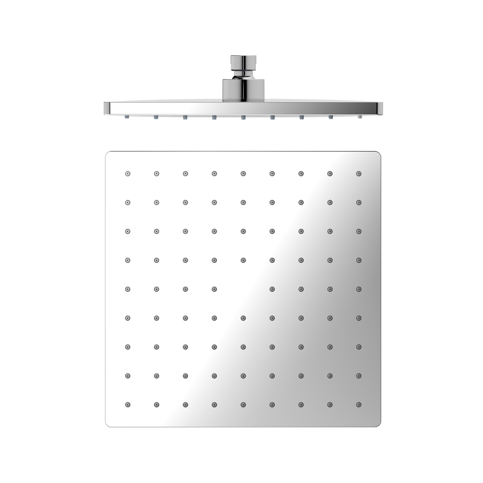 250mm ABS Square Shower Head Chrome