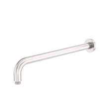 Zen SS316L Round Shower Arm 400mm Length Brushed Nickel