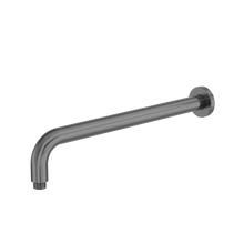 Zen SS316L Round Shower Arm 400mm Length Graphite