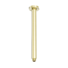 Zen SS316L Round Ceiling Arm 300mm Length Brushed Gold