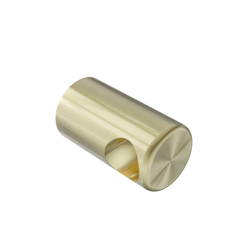 Mecca Care Make Your Own 32mm Grab Rail End Bracket Brushed Gold