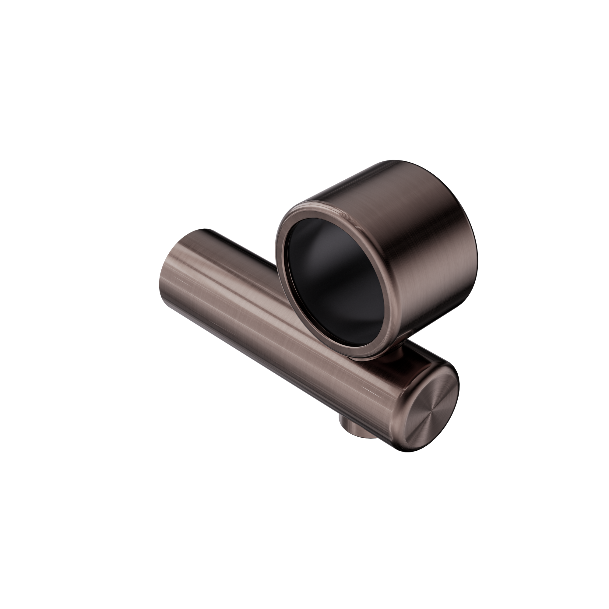 Mecca Care Make Your Own 32mm Hand Rail Undermount Mid Bracket Brushed Bronze