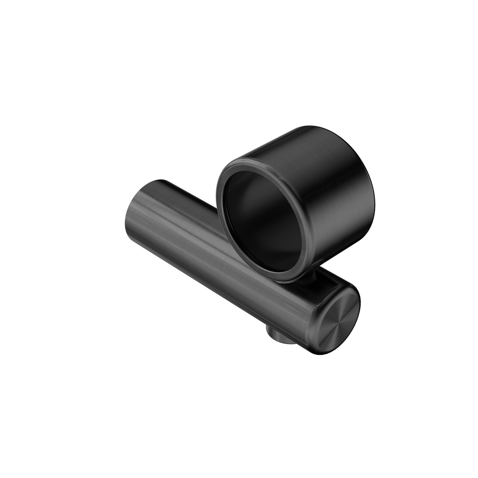 Mecca Care Make Your Own 32mm Hand Rail Undermount Mid Bracket Gun Metal