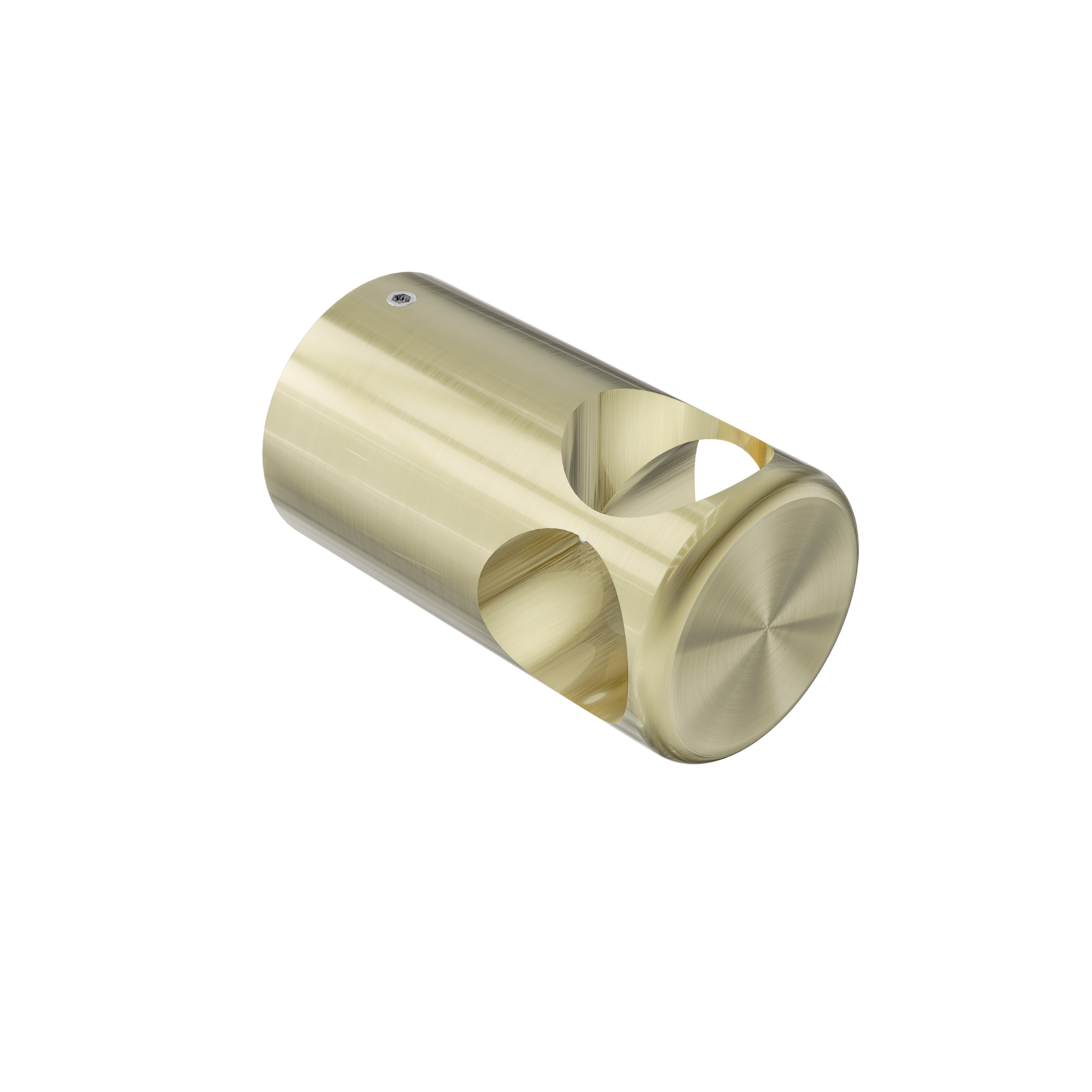 Mecca Care Make Your Own 32mm Grab Rail T Bar Bracket Brushed Gold