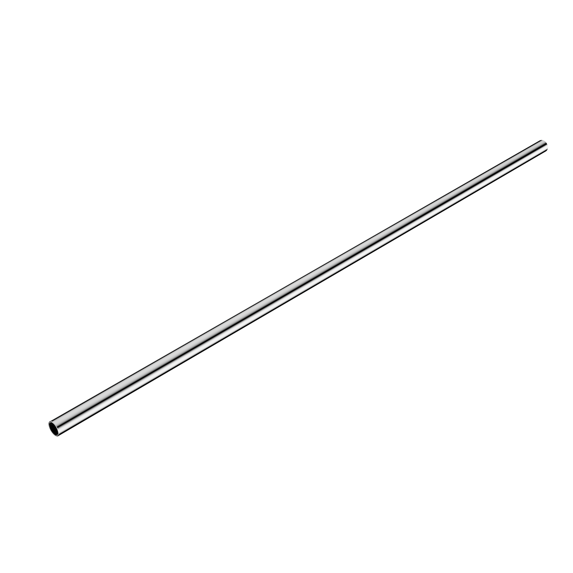 Mecca Care Make Your Own 25mm Diameter Grab Rail 1200mm Length Chrome