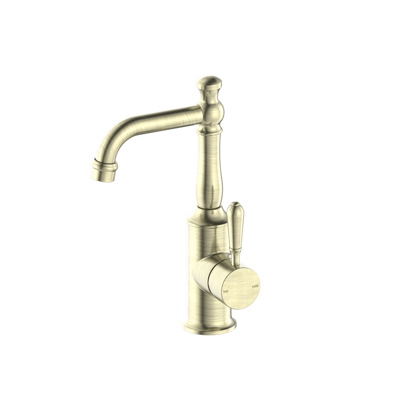 York Basin Mixer With Metal Lever
