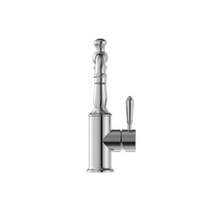 York Basin Mixer With Metal Lever Chrome