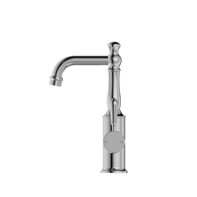 York Basin Mixer With Metal Lever Chrome