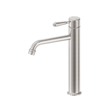York Straight Tall Basin Mixer With Metal Lever