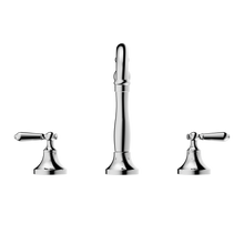 York Basin Set With Metal Lever Chrome