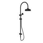 York Twin Shower With White Porcelain Hand Shower