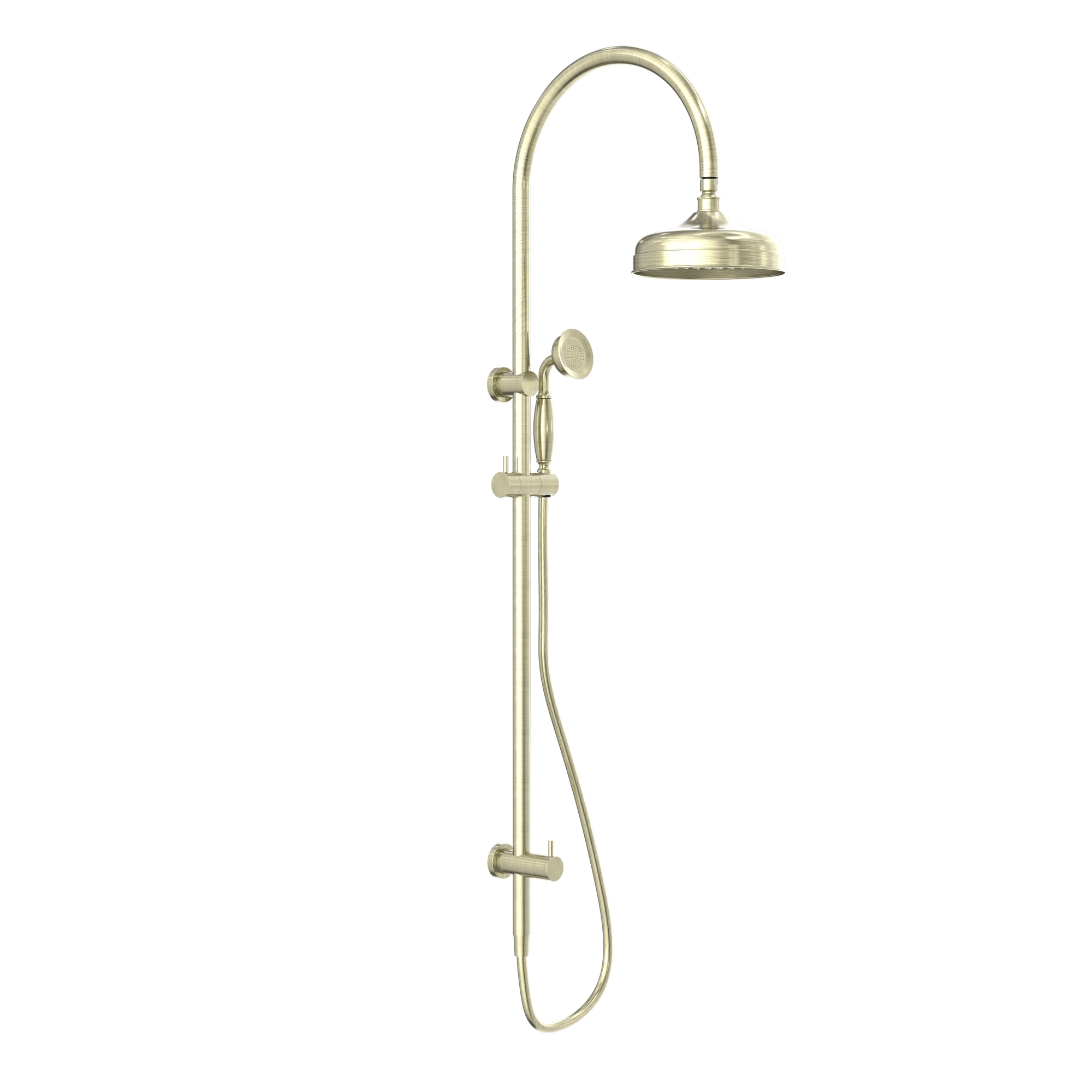 York Twin Shower With Metal Hand Shower