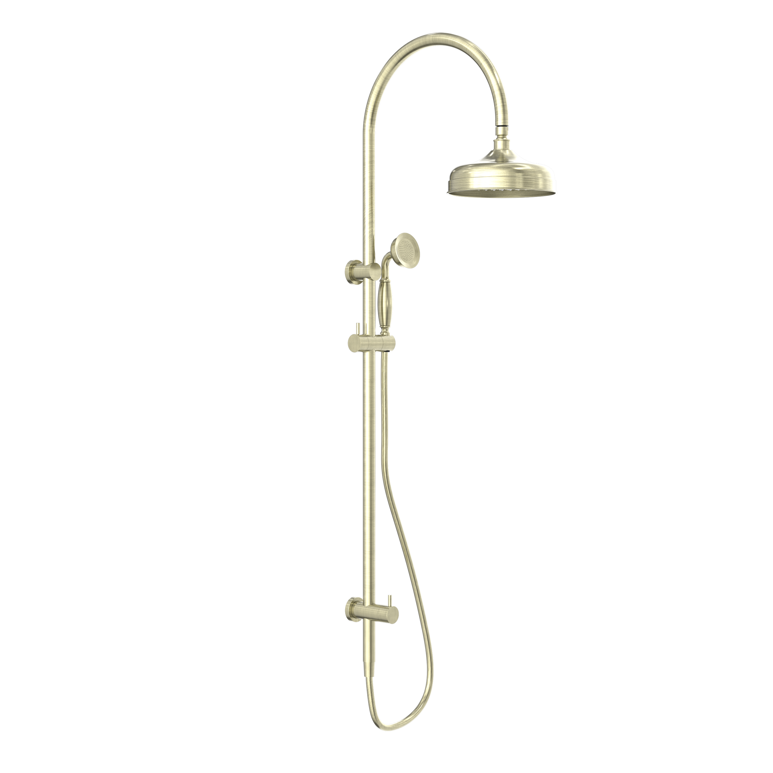 York Twin Shower With Metal Hand Shower