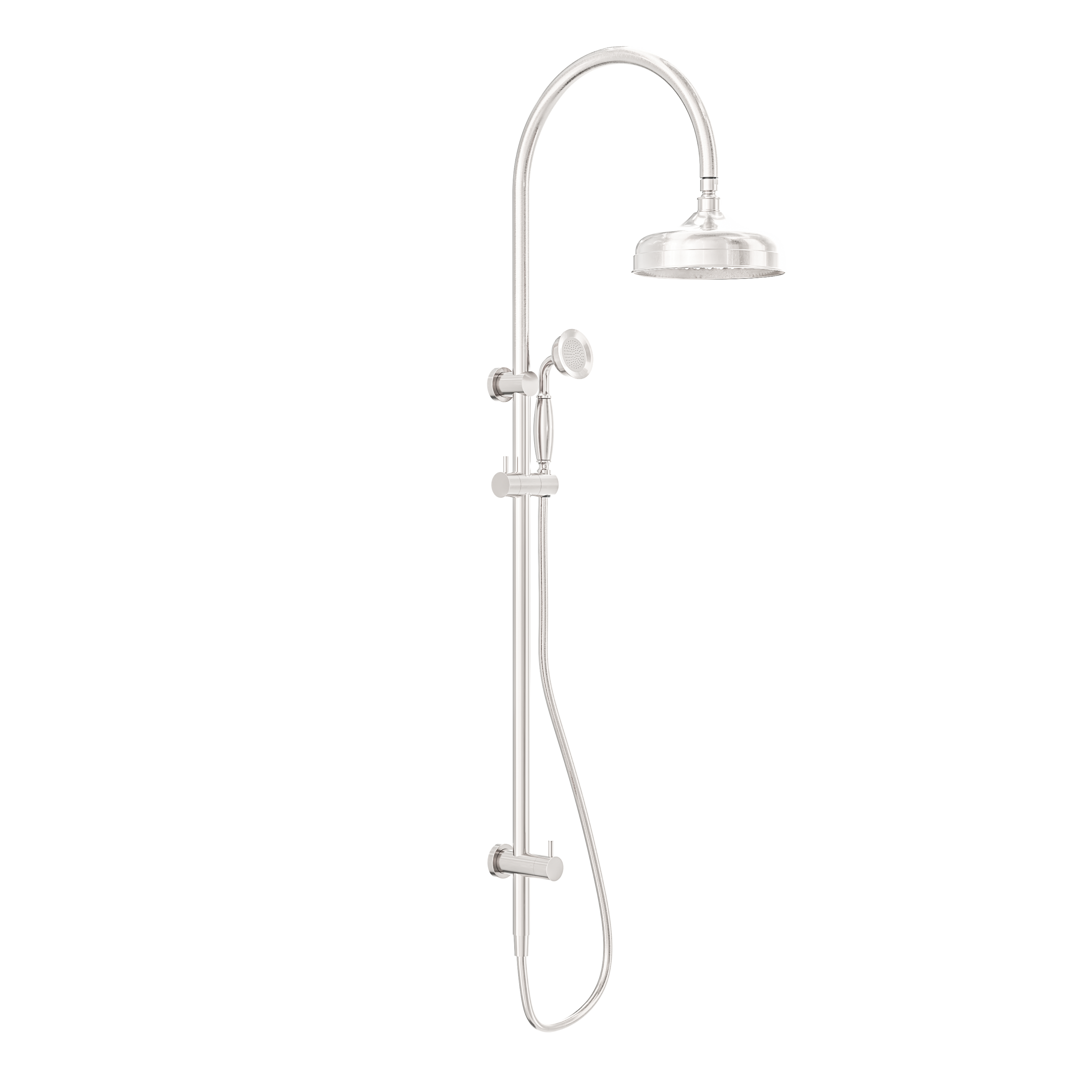 York Twin Shower With Metal Hand Shower